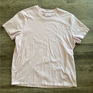 H&M Men’s Soft Pink Short Sleeve Tee